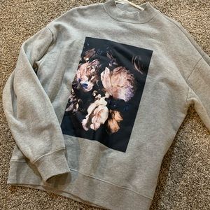 Forever 21 crew neck (mock turtleneck) sweatshirt